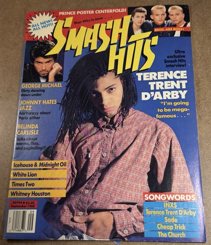 Smash hits magazine sept - smash, 1988
