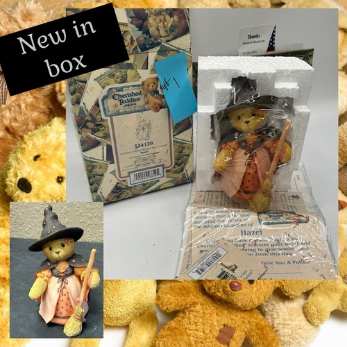 Enesco cherished teddies hazel - teddies,