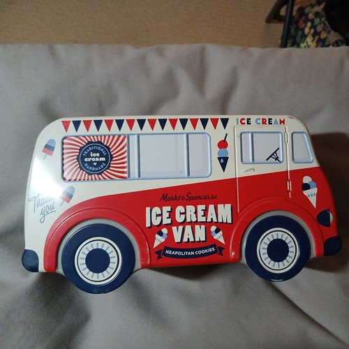 Novelty tin ice cream van - ice,