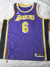 LA Lakers Purple NBA Vest "James 6" - Size XL Adult - Excellent Condition!