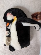 Soft plush penguin and - penguin,