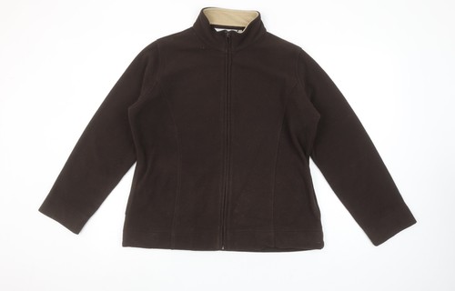 Ewm womens brown fleece full - womens,