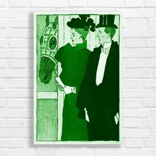 Retro Vintage Style Couple at