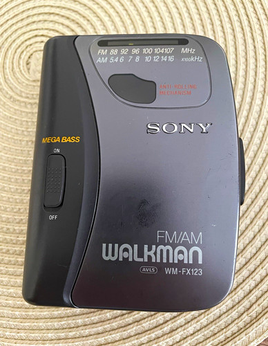Sony walkman fx123 - sony, am/fm