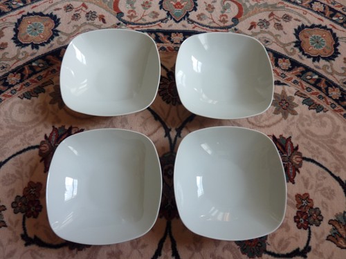 Ikea white square footed - 2,