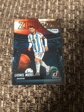 Lionel Messi Argentina Zero Gravity Insert 2023/24 Panini Donruss FIFA Soccer