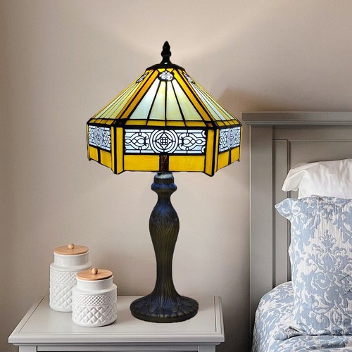 Tiffany style table - tiffany, lamp