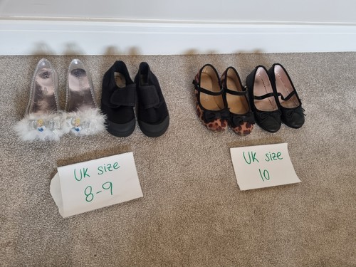 Girls shoes bundle size - girls, uk
