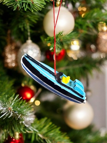 Christmas ornament ski - ski, boat