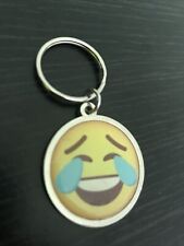 ? Emoji Style Bag Tags / Keyrings - Emoji Face Shape Keyring