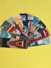 Walt Disney World Epcot World Showcase countries inspired handmade bookmarks