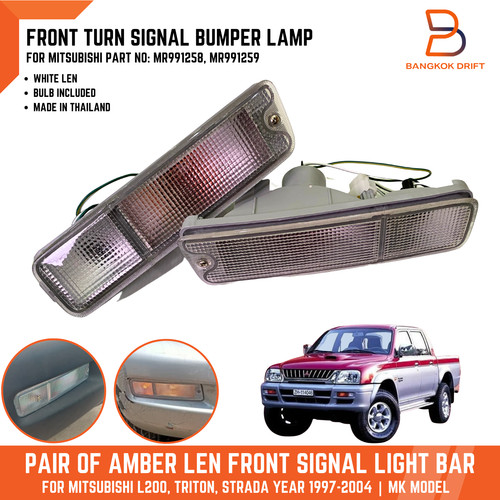 Turn signal bumper light for - bumper,