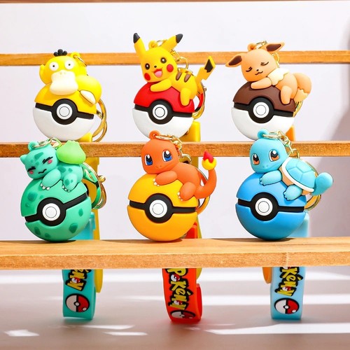 Pokemon bag keychain - bag,