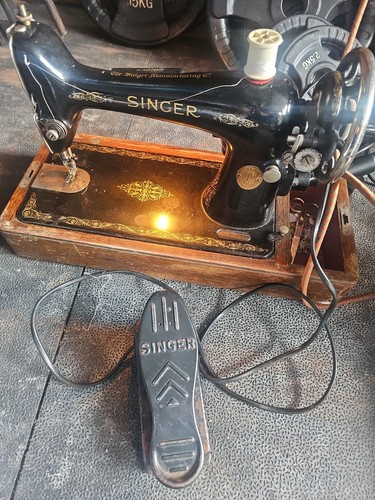 Early electric singer sewing - electric,