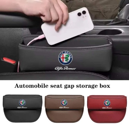 Car storage bag leather seat - storage,