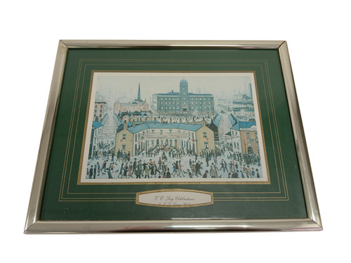 Framed city scene - framed, day