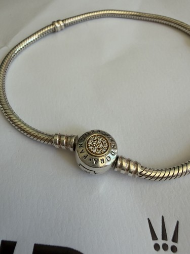 Pandora signature logo silver - pandora,