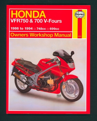 Honda vfr750f haynes manual - honda,