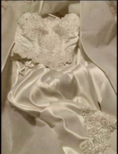 Mori lee ivory satin wedding - lee,