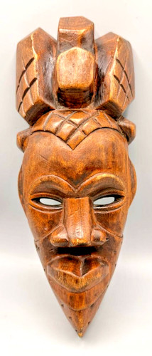 Vintage hand carved wooden - hand,