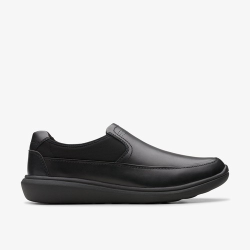 Clarks mens watchet step - clarks, black