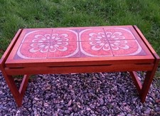 Danish Tile topped Vintage