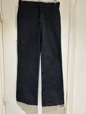 Dickies 874 Black Work Trousers, Straight Leg, 5 Pocket Design. Size 29W 30L