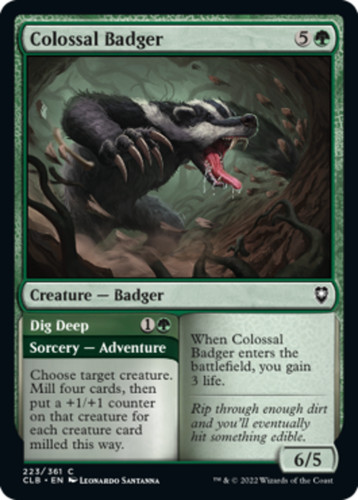 Colossal badger dig - //,