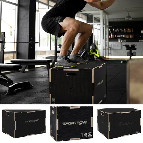 Pylometric jump box wooden - box,,