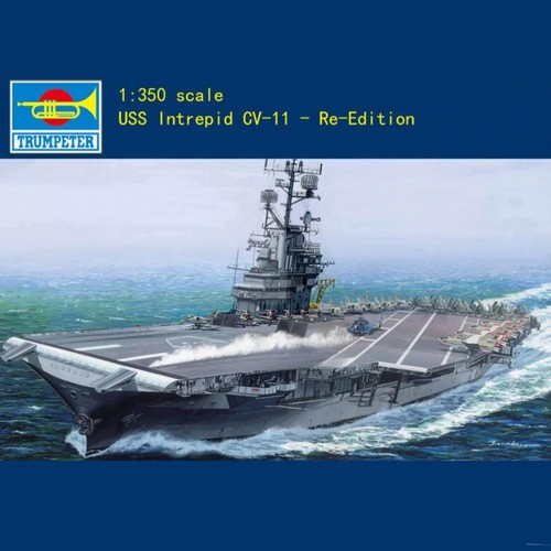 Unassembled 05618 uss intrepid - unassembled,