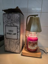 Guvop Candle Warmer Lamp Plus Yankee Candle Sparkling Cinnamon Candle Wax In Jar