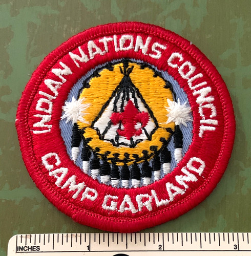 Vtg camp garland indian - camp,