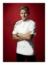 GORDON RAMSAY AUTOGRAPH SIGNED PP PHOTO POSTER
