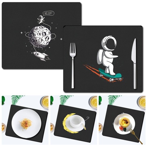 Leather placemats coasters - pu,