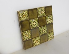 Victorian ceramic tile - tile, floral