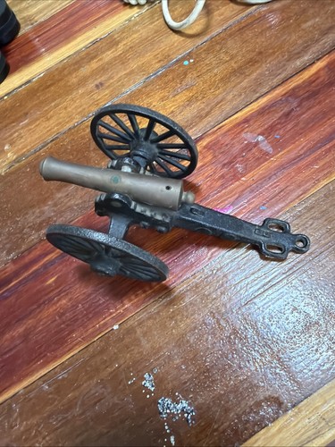 Vintage cast iron brass - cast,