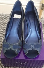 WOMEN LADIES LOW KITTEN HEEL