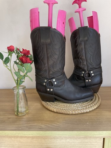 Vintage brand dark - , brown