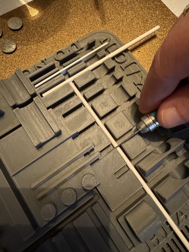 Large model makers marking out - large,