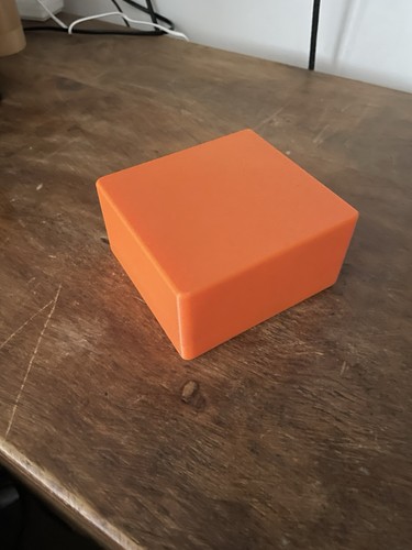 Orange storage box for 1oz - box,