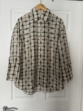 COS women’s 100% Silk button
