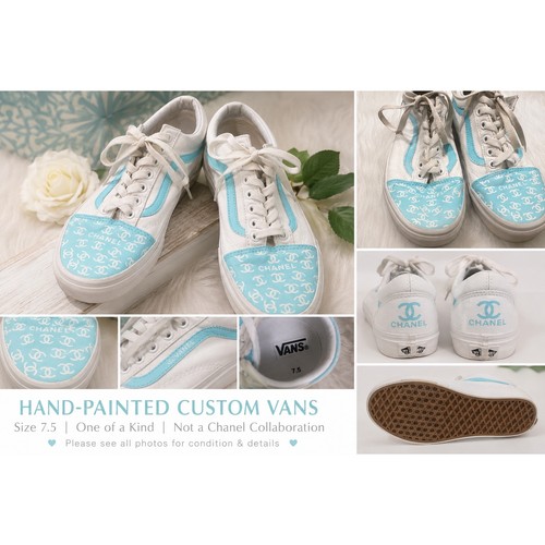Vans old skool custom hand - skool,