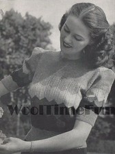 Vintage Knitting Pattern