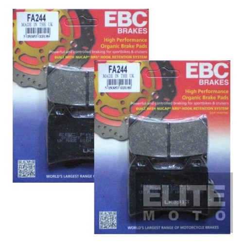 Ebc fa244 organic - organic, brake
