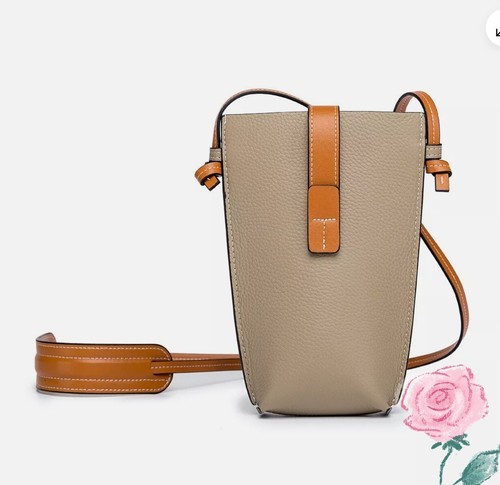 Women real leather phone - leather,