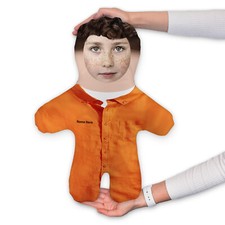 Prisoner | Personalised Mini Me™ | Photo Doll | Face Teddy | Funny Photo Gift
