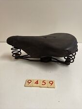Bates By Dunlop Triple  Sprung Bicycle Saddle Seat  Made In England  9459