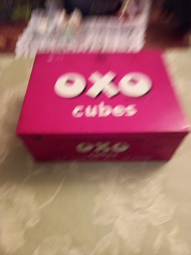 Vintage oxo cubes - vintage,