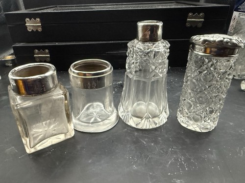 Job lot antique sterling - 4,