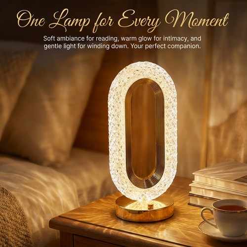 Modern oval led - modern, lamp
